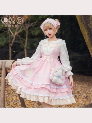 Little Pudding Sweet Lolita Style Dress JSK (KJ27)
